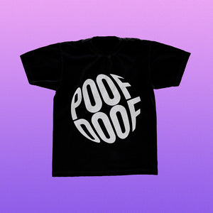 POOF DOOF Circle Logo Tee